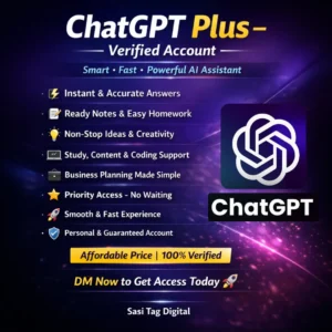 Chatgpt Plus Private Account