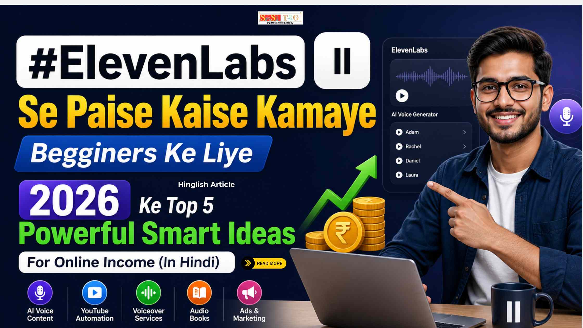 ElevenLabs Se Paise Kaise Kamaye